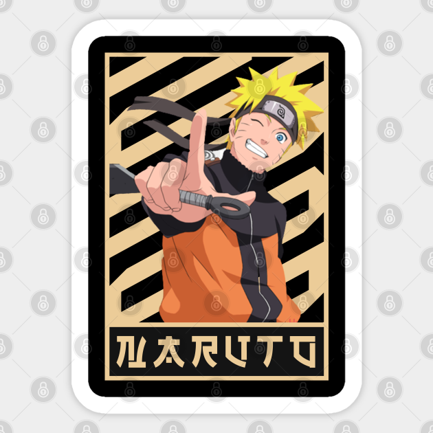 Naruto Uzumaki Naruto Uzumaki Sticker TeePublic